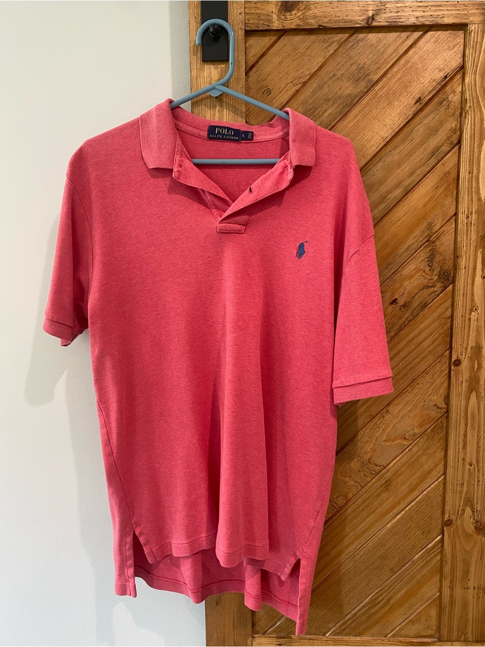 Polo by Ralph Lauren Coral Red Short-Sleeve Polo